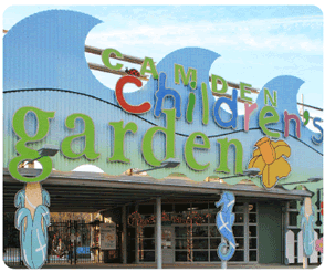 Camden Children's Garden Main Entrance