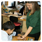 Valerie teaches GrowLab to local students